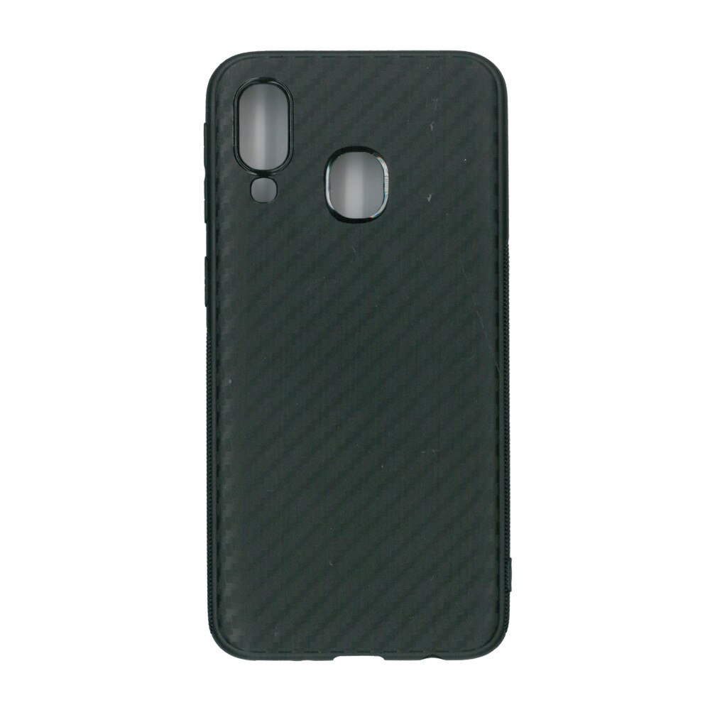 Husa din silicon, Carbon, pentru Samsung Galaxy A40- EuroCELL