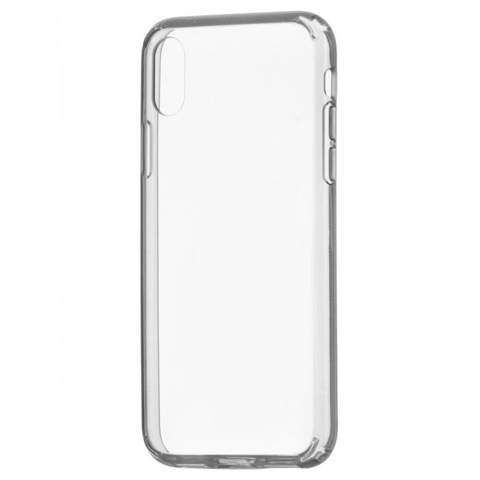 Husa de protectie, Remax Crystal Shield, iPhone X/XS, Gri Transparent