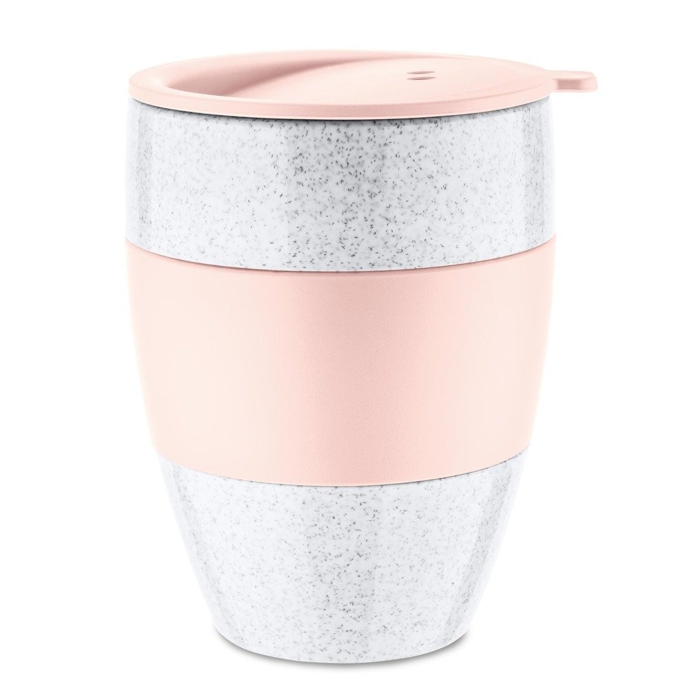 Termos Aroma TO GO 2.0, Koziol, 400 ml, Plastic, Roz