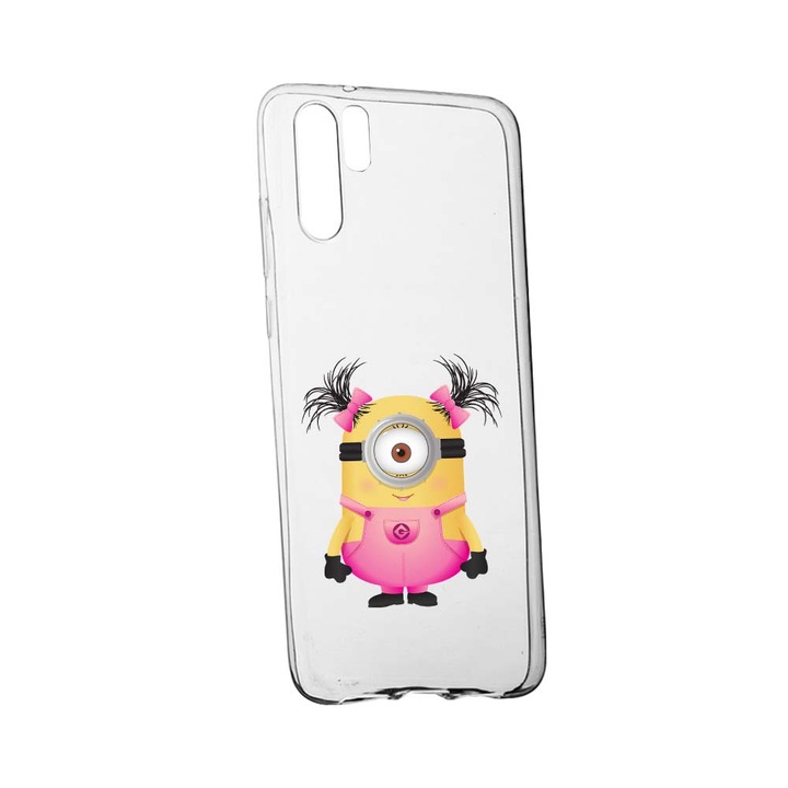 Силиконов калъф Unique за Huawei P30 Pro, Minion Girl, 213