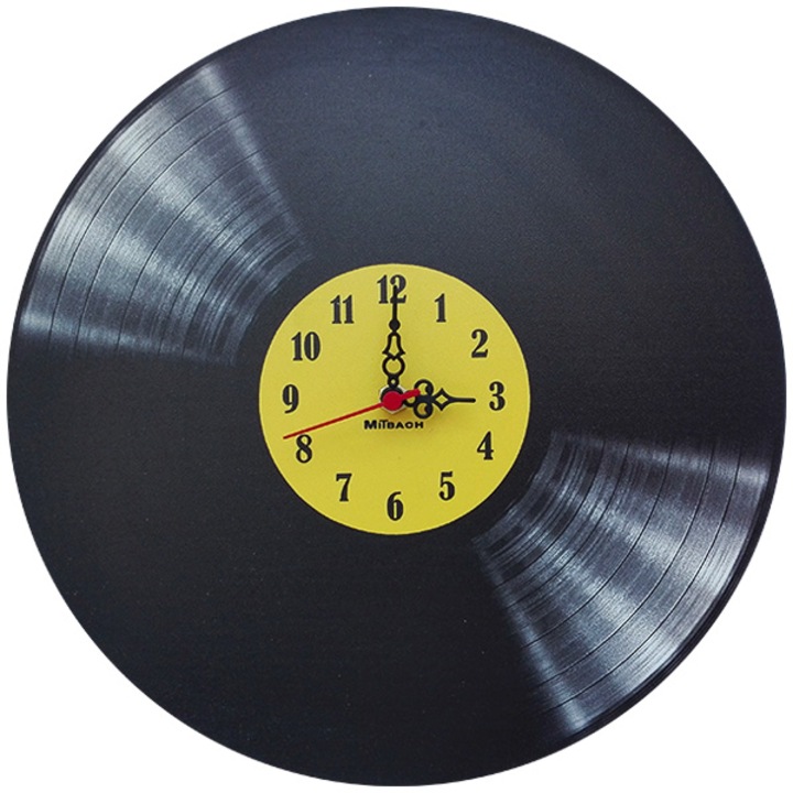 Bakelit lemez falióra - Sárga