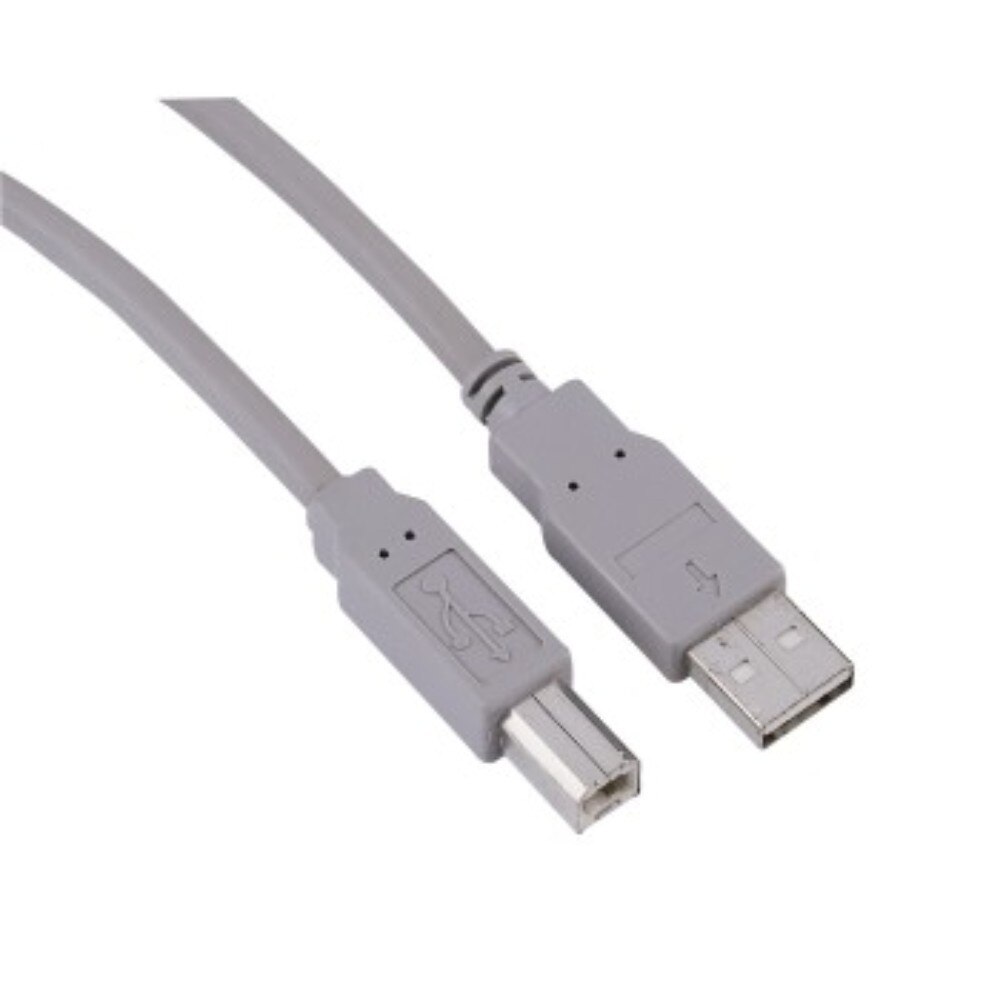 Cablu USB EVO Qilive cu mufa USB type A si type B, 5m