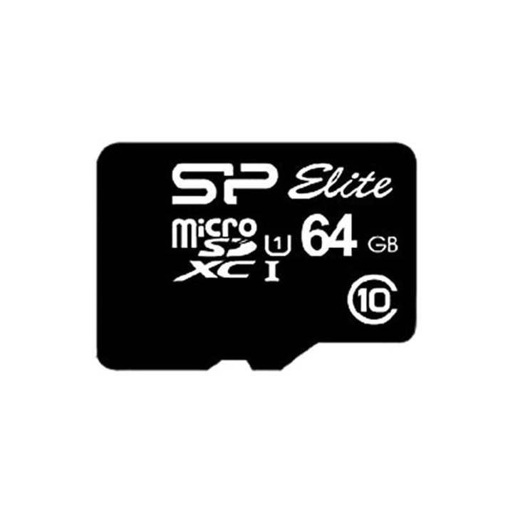 Карта памет и адаптер Silicon Power, SP064GBSTXBU1V10SP, Micro SDXC, 64GB