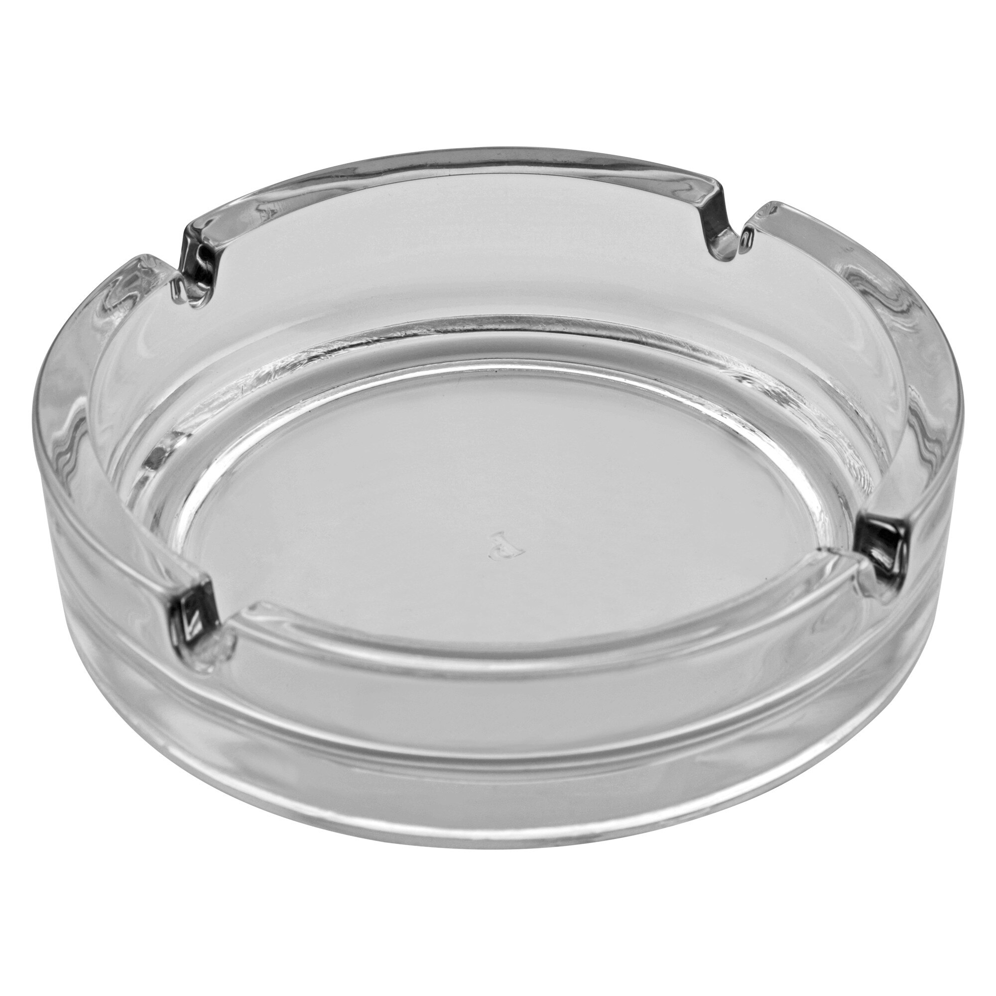 Scrumiera sticla Pasabahce, ⌀12cm, transparenta