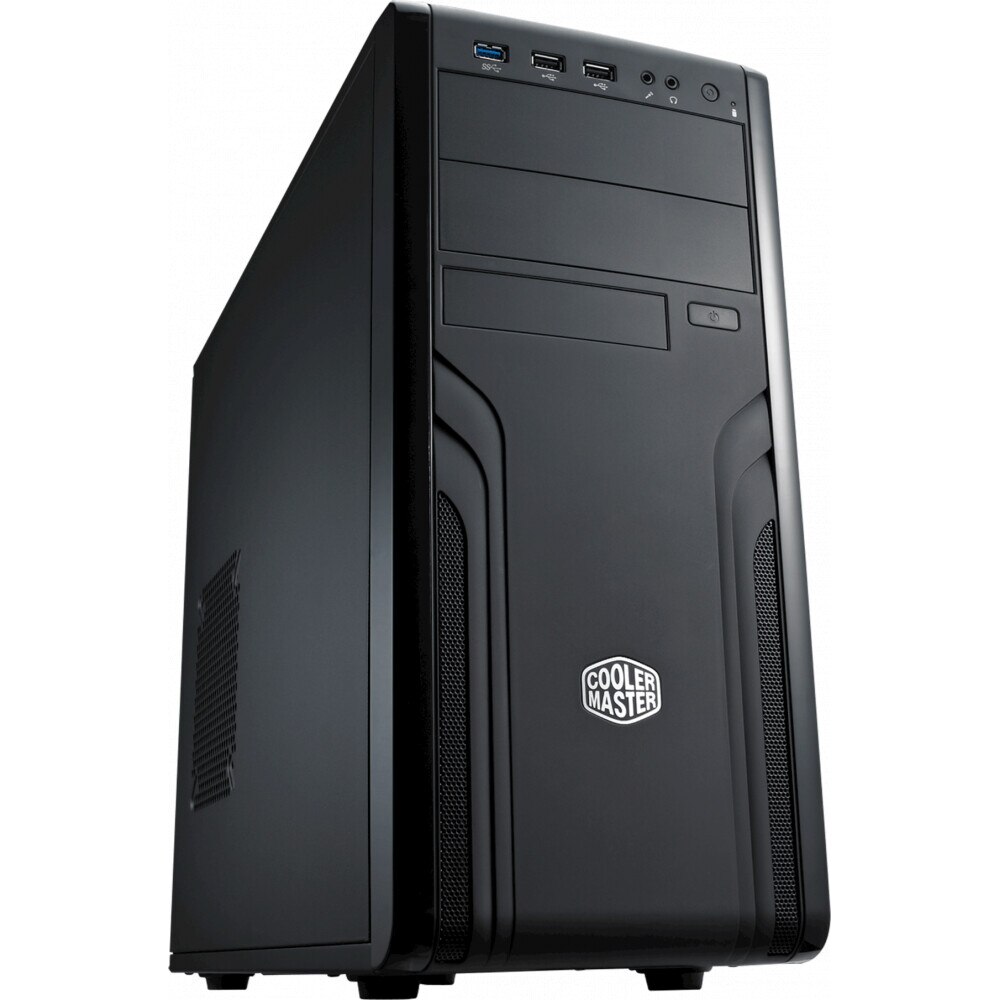 Carcasa Cooler Master CM Force 500 FOR-500-KKN1, ATX, Negru