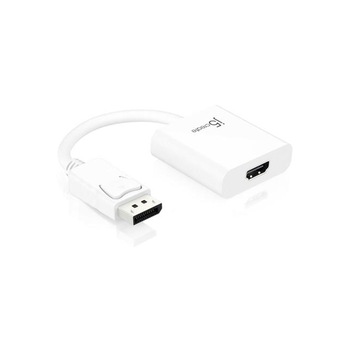 Adaptor j5create JDA154, DisplayPort™ la HDMI, 90 mm Adaptor j5create JDA154, DisplayPort™ la HDMI, 90 mm