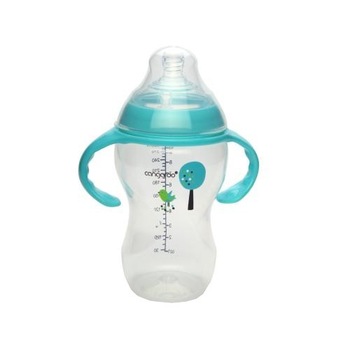 Biberon cu maner detasabil si capac Cangaroo™ Tiki Boy XXL , 3 luni+, 300 ml, 10 masuri, sistem anti colici, tetina lapte, Albastru Biberon cu maner detasabil si capac Cangaroo™ Tiki Boy XXL , 3 luni+, 300 ml, 10 masuri, sistem anti colici, tetina lapte, Albastru