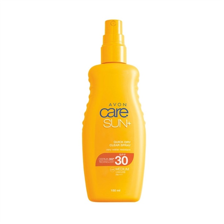 Spray hidratant pentru protectie solara rezistent la apa SPF 30, 150 ml