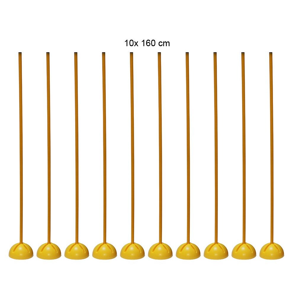 Set Neumann compus din 10 bare de antrenament 1.6 m si 10 suporti multi-obstacol