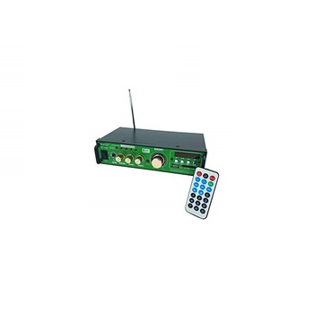 Amplificator cu bluetooth , radio Fm , Usb si SD card , telecomanda , display digital led Amplificator cu bluetooth , radio Fm , Usb si SD card , telecomanda , display digital led