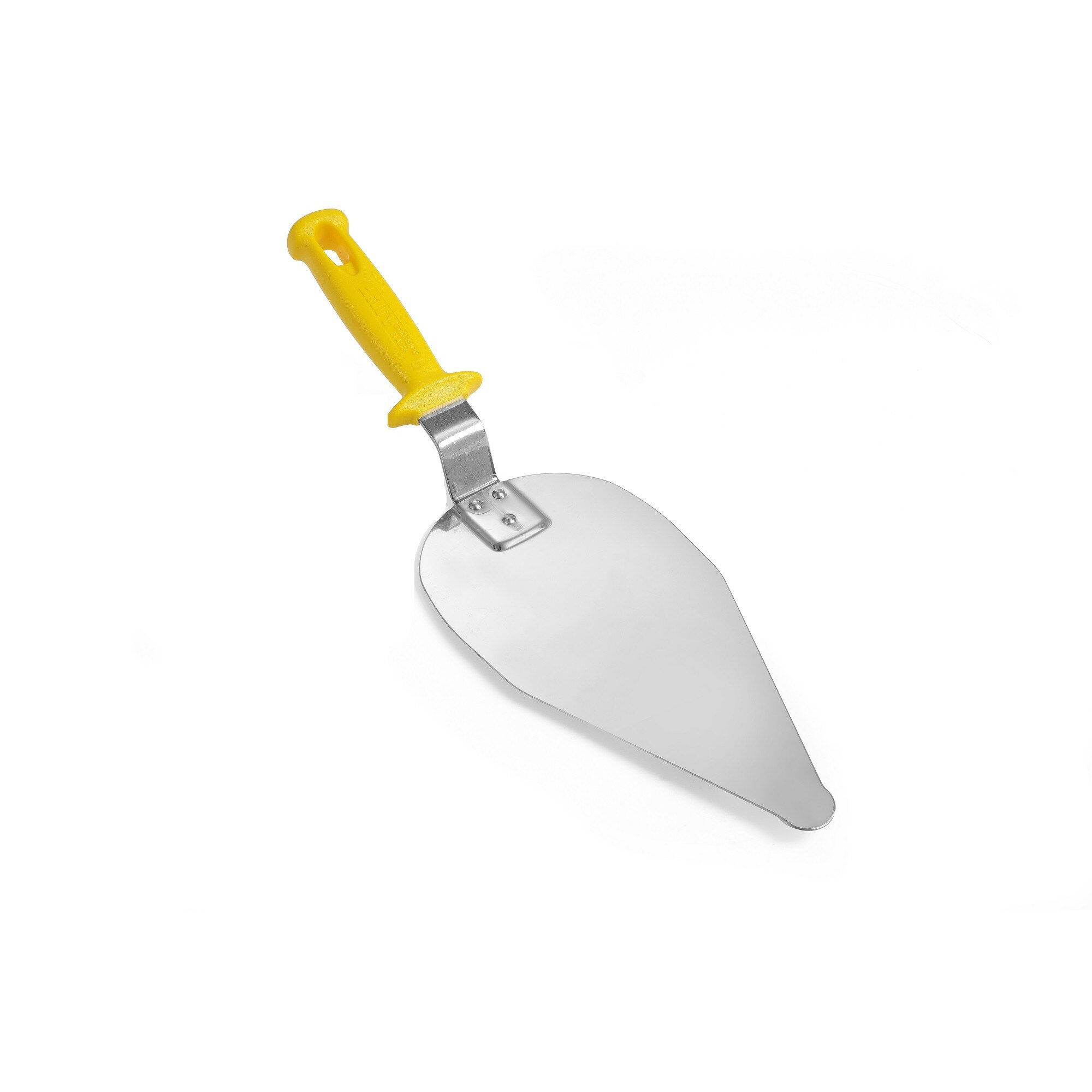 Spatula pizza Inox maner din plastic galben 120x250 mm Hendi