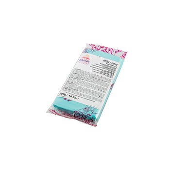 Pasta de zahar, albastru deschis, Silikomart, 300 g Pasta de zahar, albastru deschis, Silikomart, 300 g