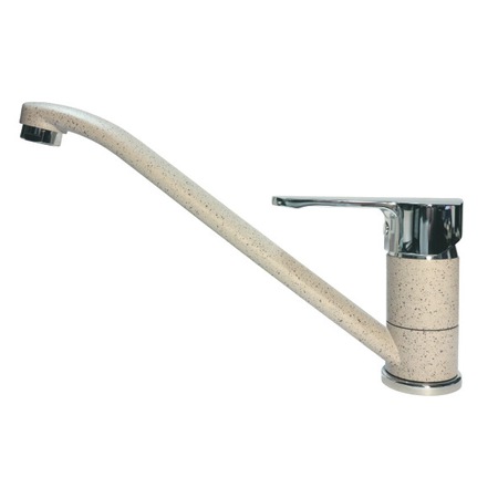 Pachet Chiuveta Bucatarie TEKA Lugo 45B TG 1B 1D+baterie MF2 Granit Sandbeige