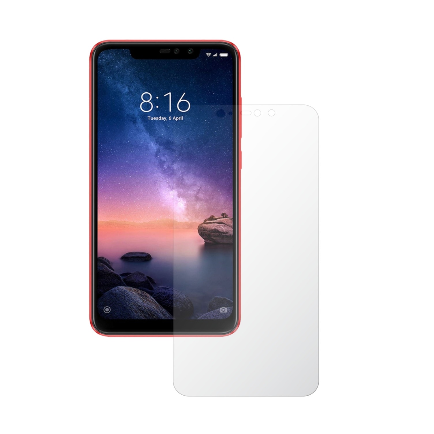 Folie Protectie Ecran Invisible Skinz UHD AutoRegeneranta pentru Xiaomi Redmi Note 6 Pro - Folie Siliconica Ultra-Clear cu Acoperire Totala, Edge to Edge Full Display Cover, Adeziva si Foarte Flexibila