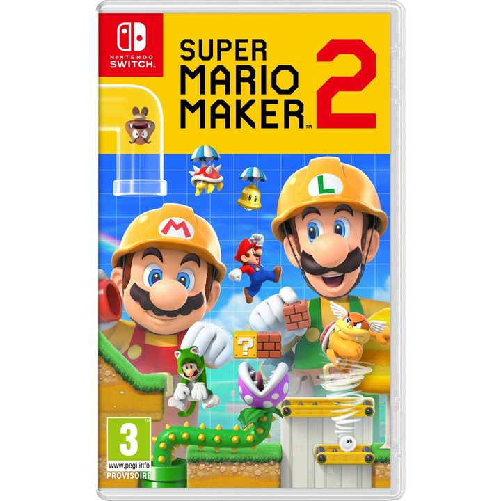 SUPER MARIO MAKER 2 játék Nintendo Switchhez