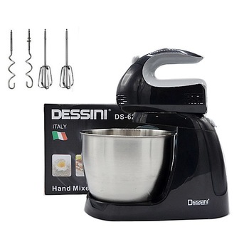 Mixer de bucatarie Dessini , 2 in 1 , 700 W putere , 5 viteze de lucru , Alimentare 220 / 240V, frecventa 50 / 60Hz Mixer de bucatarie Dessini , 2 in 1 , 700 W putere , 5 viteze de lucru , Alimentare 220 / 240V, frecventa 50 / 60Hz