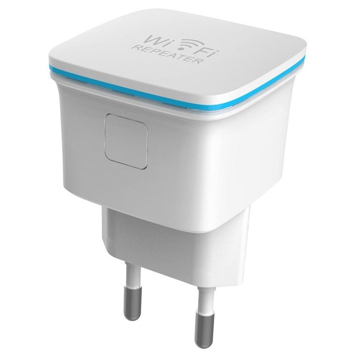Усилвател на сигнал Techly Wi-Fi, Range Extender, 300Mbps