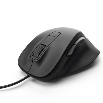 Mouse optic cu fir EVO Hama cu 6 butoane si tehnologie bluewave Mouse optic cu fir EVO Hama cu 6 butoane si tehnologie bluewave