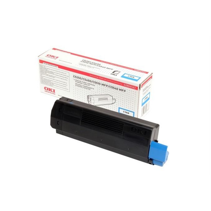Toner Original Oki 42804547 Cyan Toner Cartridge