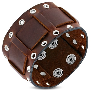 Bratara BeSpecial, BSL0926, Maro, Piele naturala, Lungime 22 cm Bratara BeSpecial, BSL0926, Maro, Piele naturala, Lungime 22 cm