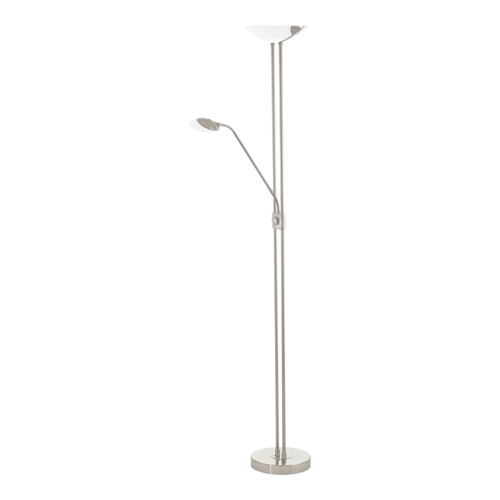 EGLO Baya LED лампа, 93874, 20W-1950Lm 2.5W 240Lm, Сатениран никел