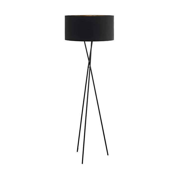 Lampadar EGLO Fondachelli, 95541, E27 60W, Negru