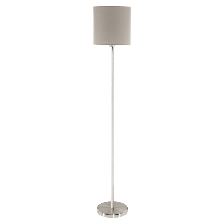Текстилна лампа, Pasteri, 95167, E27, Matte-Taupe Nickel, 60W