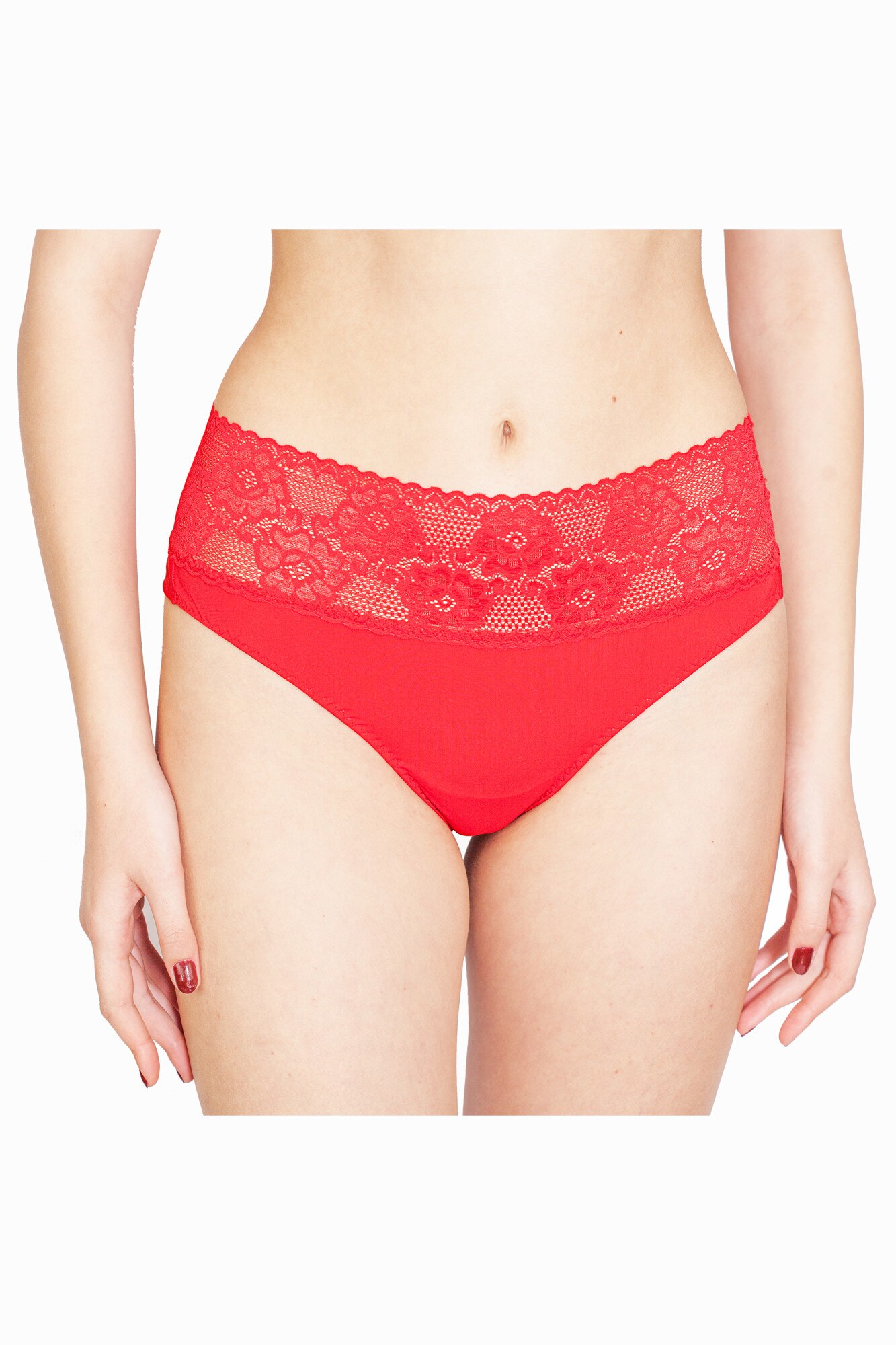 Chilot brazilian microfibra JOLIE rosu, BLD by Exclusive, Rosu
