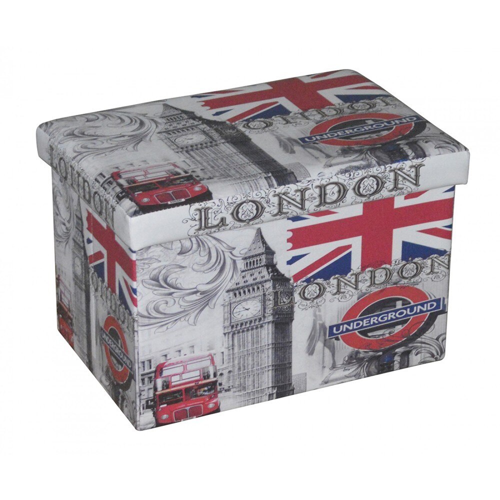 Taburet Axon 48x32 Londra cu spatiu depozitare