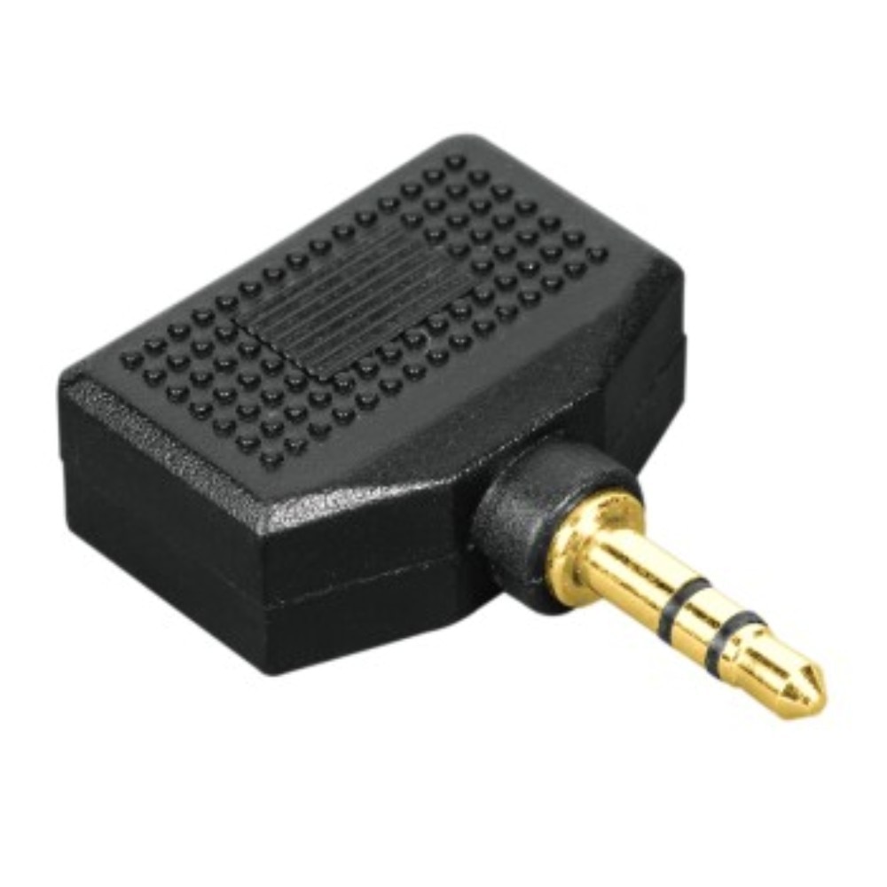 Adaptor EVO 2 x jack mama - 1 x jack tata 3.5mm Qilive