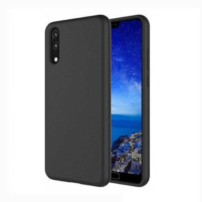 Husa Silicon Soft - Huawei Mate 20 Lite , Negru