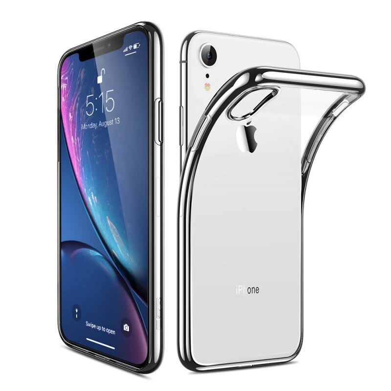 Husa slim ESR Eseential Twinkler iPhone XR, Silver