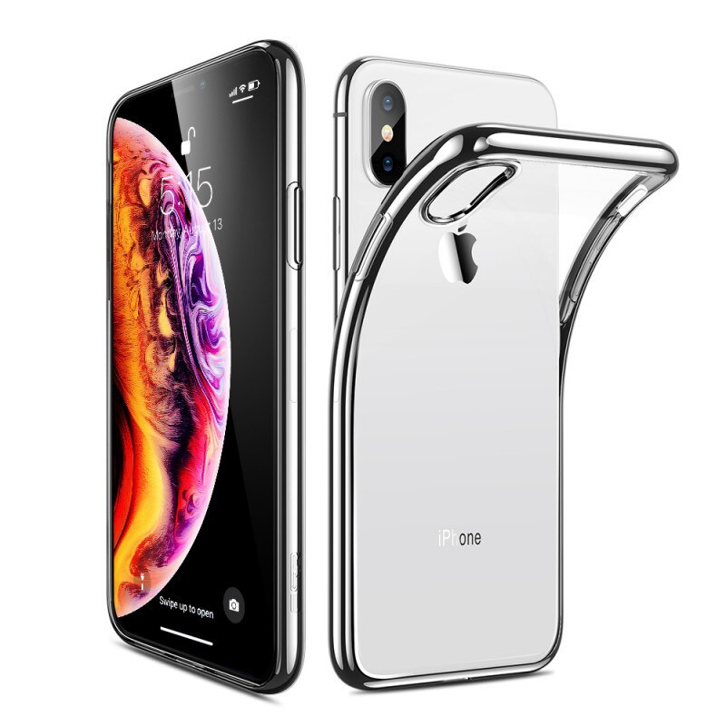 Husa slim ESR Eseential Twinkler iPhone XS Max, Silver