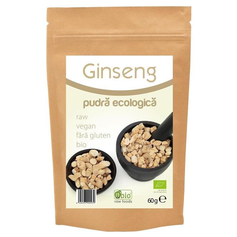 Ginseng Pudra Bio Obio 60gr