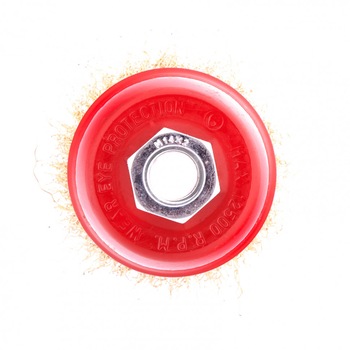 Perie pentru polizor unghiular, 65 mm, M14, cupa, sarma de otel ondulata, MTX Perie pentru polizor unghiular, 65 mm, M14, cupa, sarma de otel ondulata, MTX