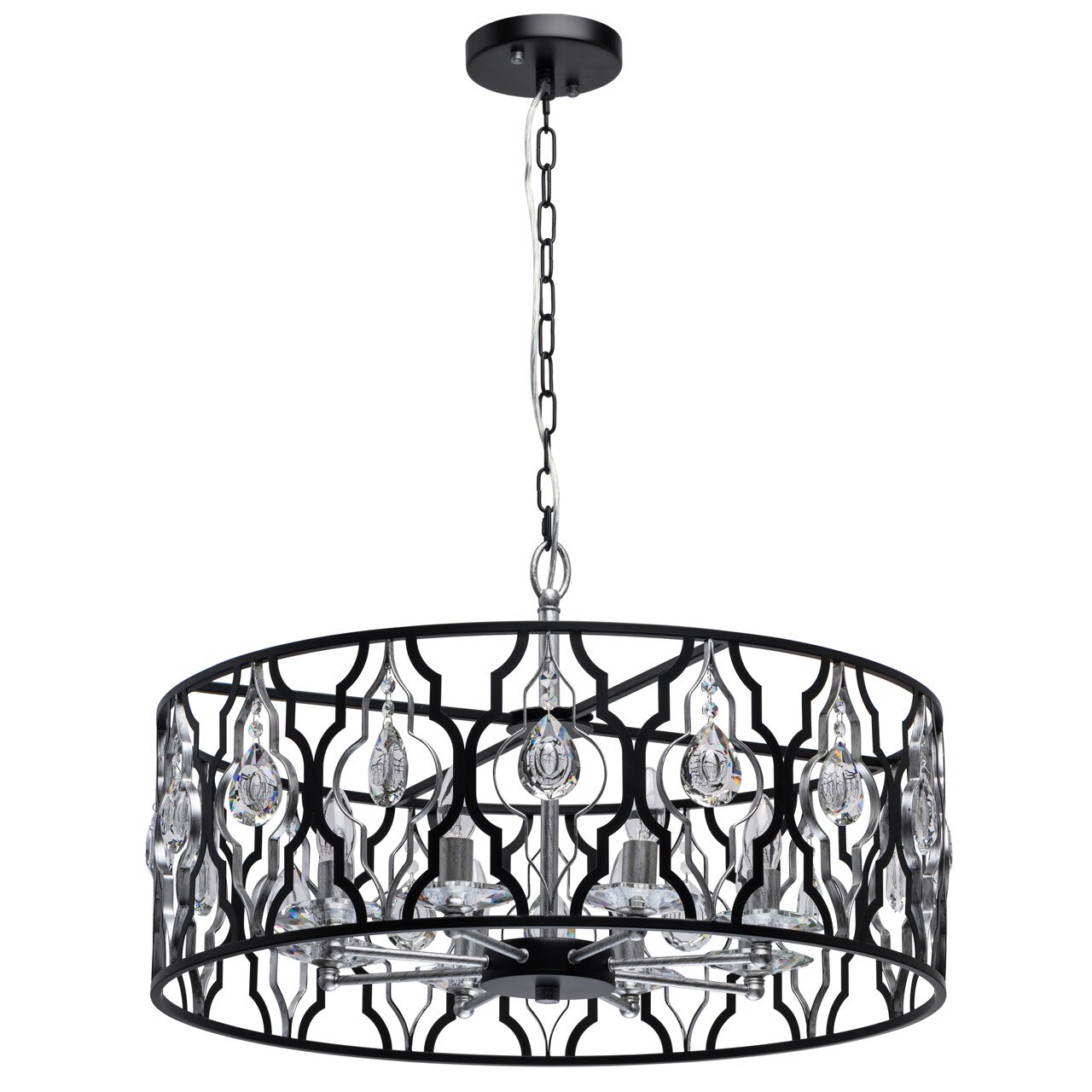 Plafoniera, MW-LIGHT, 285011908, Negru, IP20, E14, 3440 lm, 40W