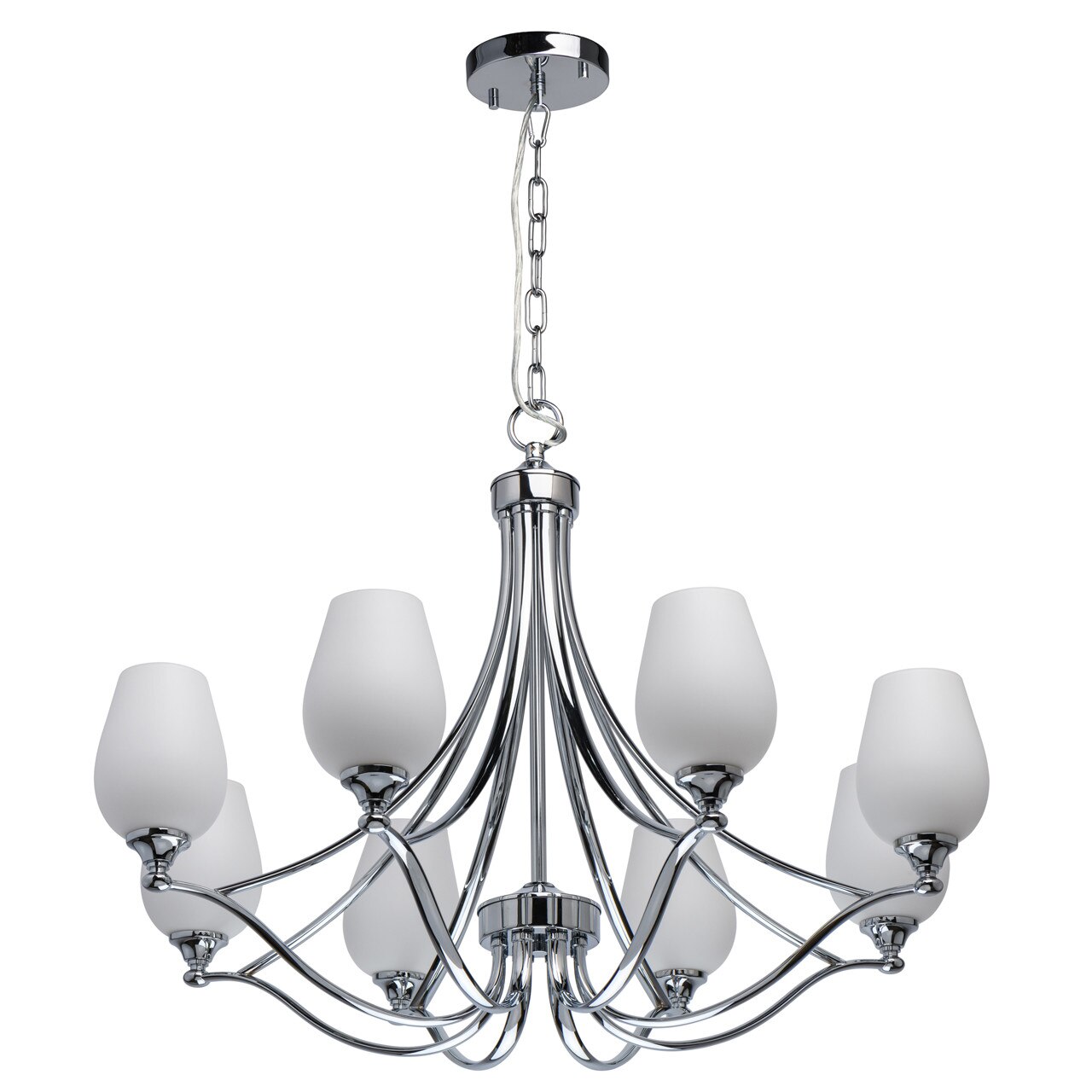 Plafoniera, MW-LIGHT, 386016408, Crom, IP20, E27, 5160 lm, 60W
