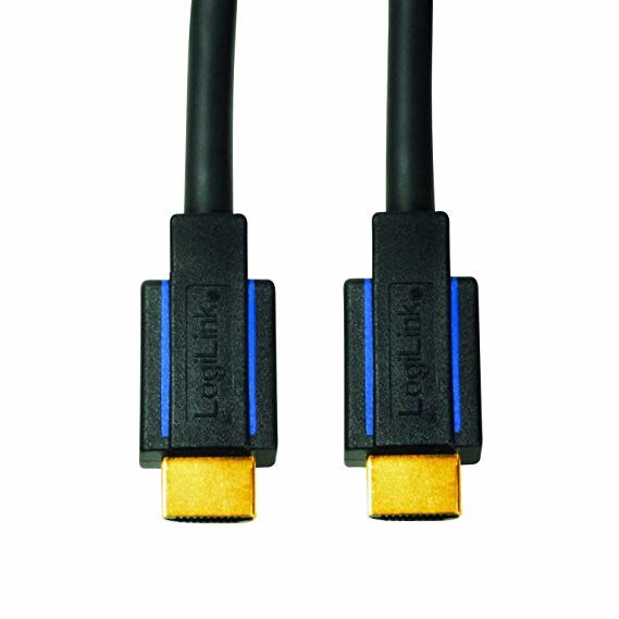 Cablu audio video de mare viteza pentru Ultra HD , Logilink , Premium HDMI 2.0 5m , negru