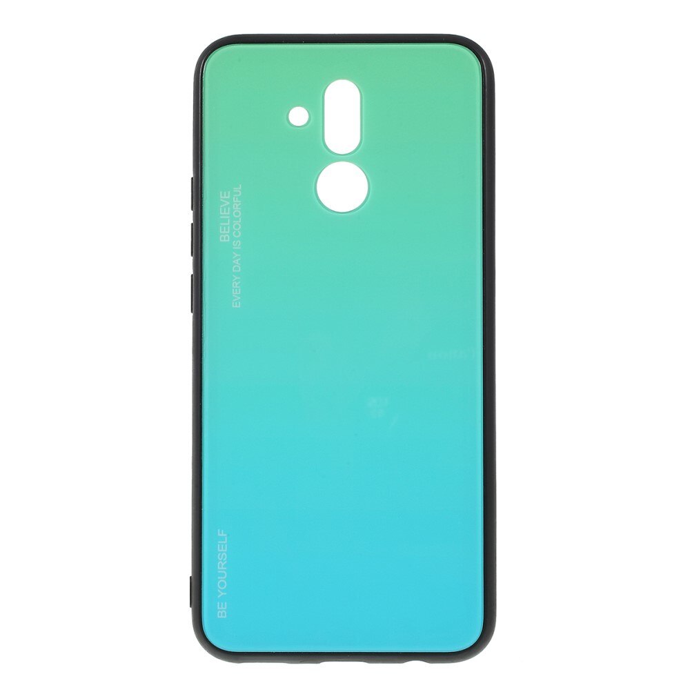 Specialist weekly Month Husa Huawei Mate 20 Lite - Sticla Spate si Margini Silicon, Degrade,  Verde/Bleu - eMAG.ro