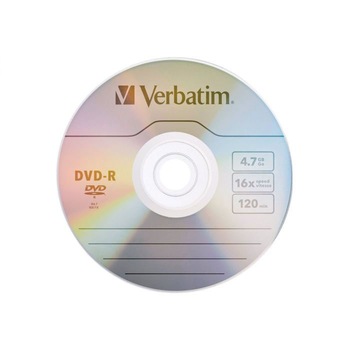 DVD+R Verbatim 4.7 GB 16x DVD+R Verbatim 4.7 GB 16x