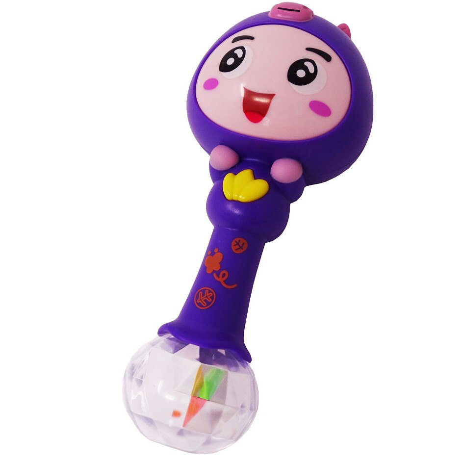 Jucarie zornaitoare Hola Toys cu lumini, melodii si sunete, mov