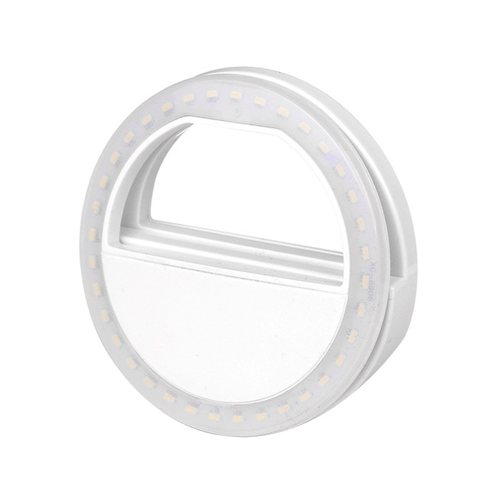 Envisage, Fotó lámpa Selfie Ring Light, telefonhoz vagy táblagéphez, fehér