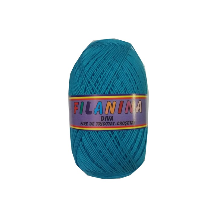 Fir tricotat, Filanina, Turcoaz, 300 m