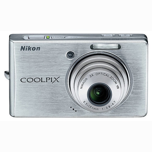 Nikon COOLPIX S500 グレー Aparat foto digital Nikon Coolpix S500 - eMAG.ro