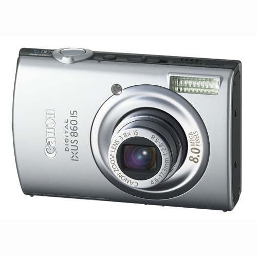 Aparat foto digital Canon Digital Ixus 860IS, 8MP, argintiu - eMAG.ro