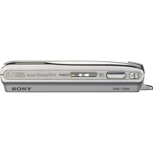 動作確認済み　SONY Cyber-shot DSC-T200 本体　充電器付き Aparat foto digital Sony Cyber-shot DSC-T200, 8.1MP, argintiu