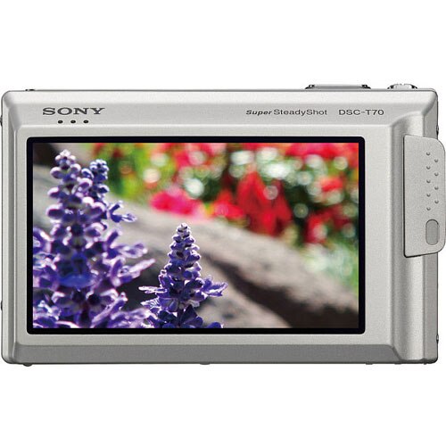 SONY DSC-T70 CyberShot ホワイト Sony Cyber-shot DSC-T70 silver Digital Camera Japanese language