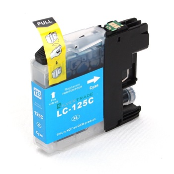 Cartus Cerneala compatibil Brother LC125XL, Cyan, 1200 pagini Cartus Cerneala compatibil Brother LC125XL, Cyan, 1200 pagini