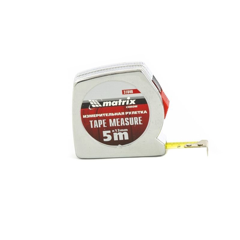 Ruleta Chrom, 5 m X 13 mm, corp cromat, MTX