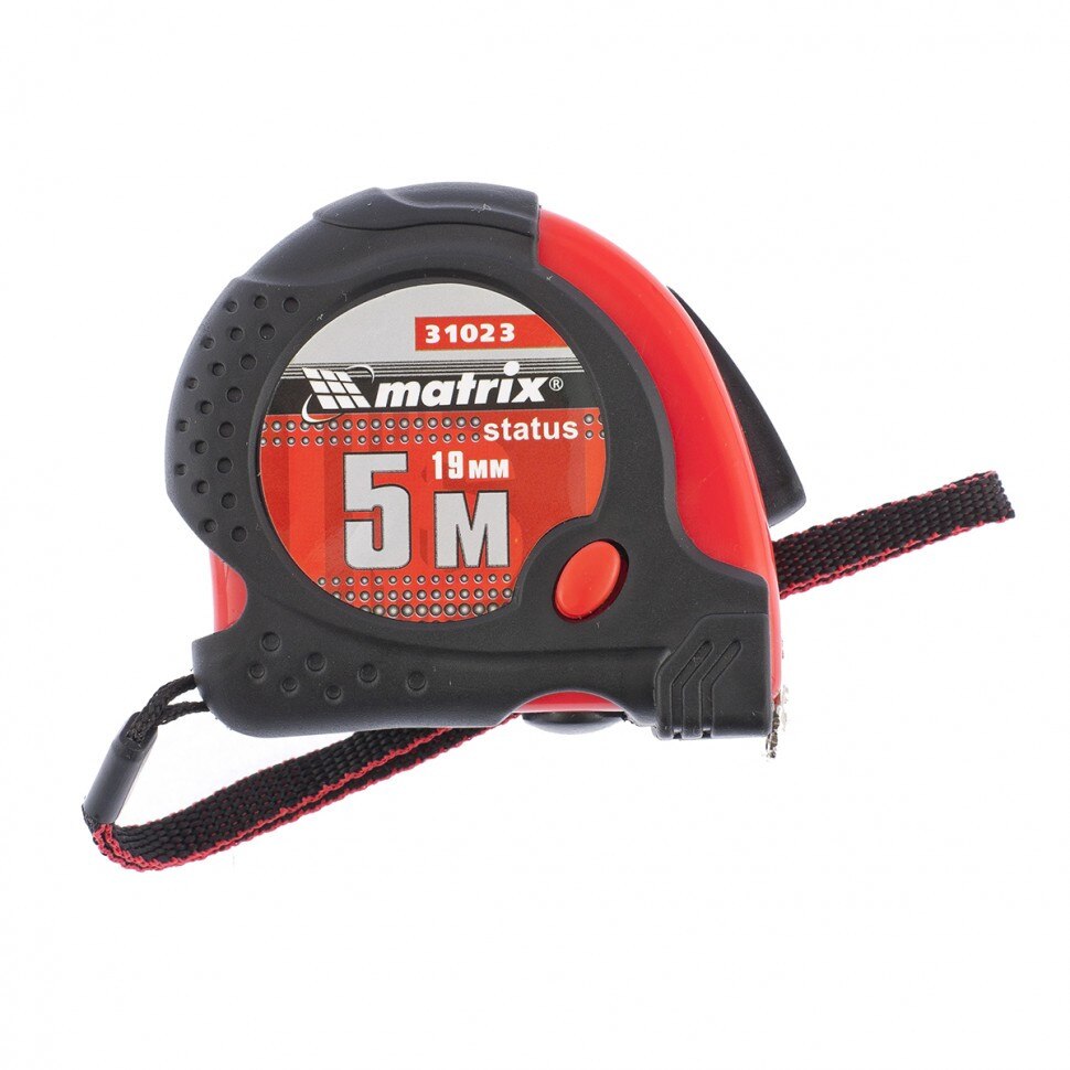 Ruleta Status, 5 m x 19 mm, carcasa cauciucata, varf magnetic, MTX